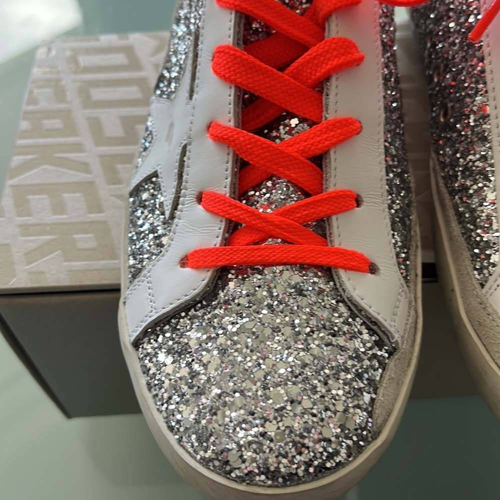 COPY - Golden ghost deluxe woman sneakers size 40 glitter - Picture 2 of 8